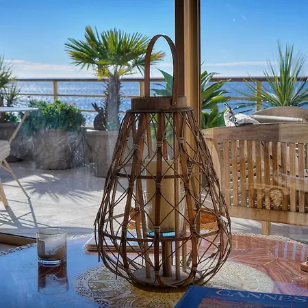 Immogroom - Panoramic Sea View - Terrace - 1 Min From The - Parking * 戛纳