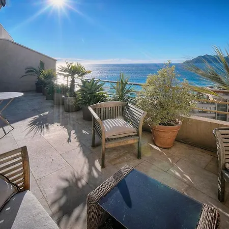 Immogroom - Panoramic Sea View - Terrace - 1 Min From The - Parking 公寓